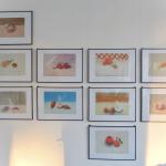 Ausstellungsfoto: Schulprojekt 2018  "Stillleben"