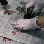 Gisela,  Kaltnadelradierung